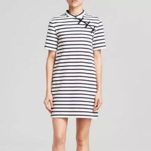 Marc Jacobs Navy and White Striped Nautical Dress with pockets!